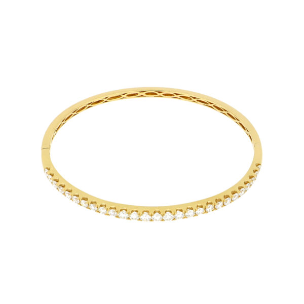 Aro en oro con diamantes